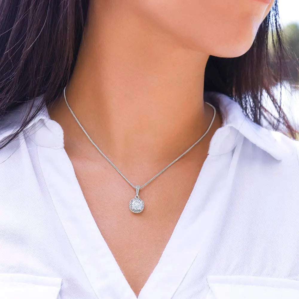 "My Soulmate"- Beautiful Diamond Cut Necklace ShineOn Fulfillment