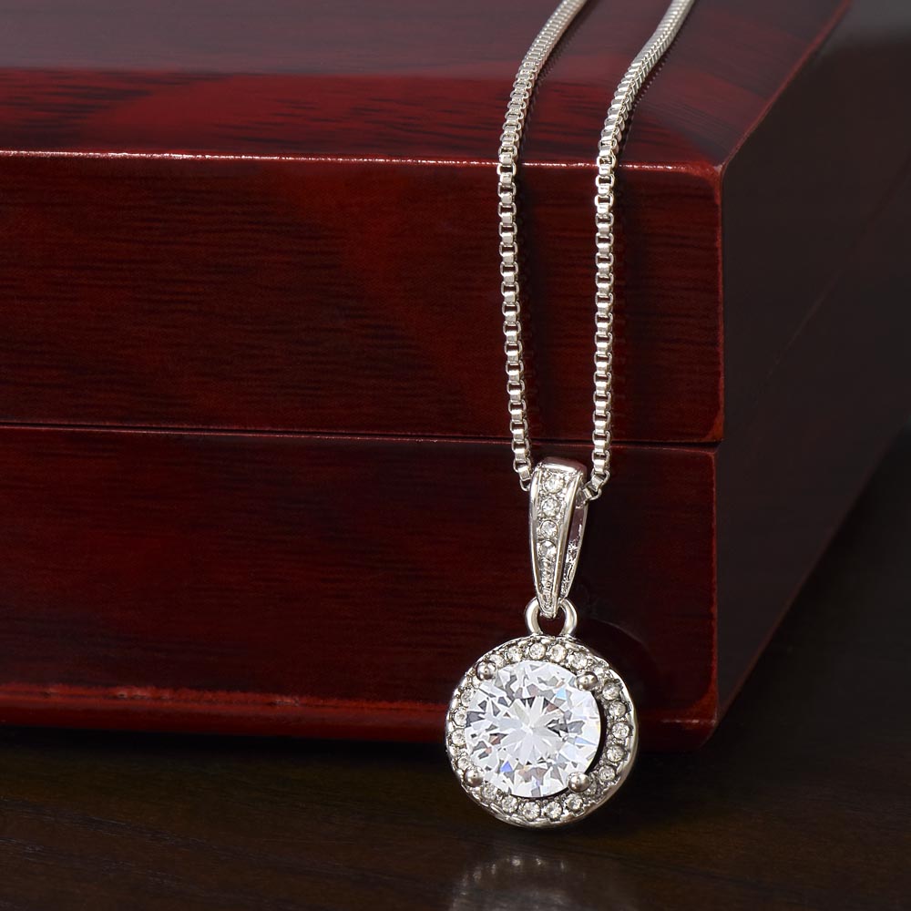 To The Best Sister - Dazzling Diamond Cut Necklace ShineOn Fulfillment