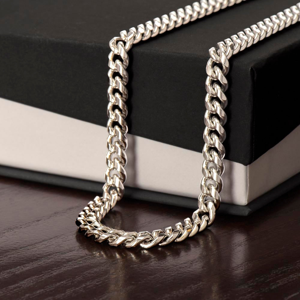 Powerful Spiritual Motivation- Cuban Link Chain ShineOn Fulfillment