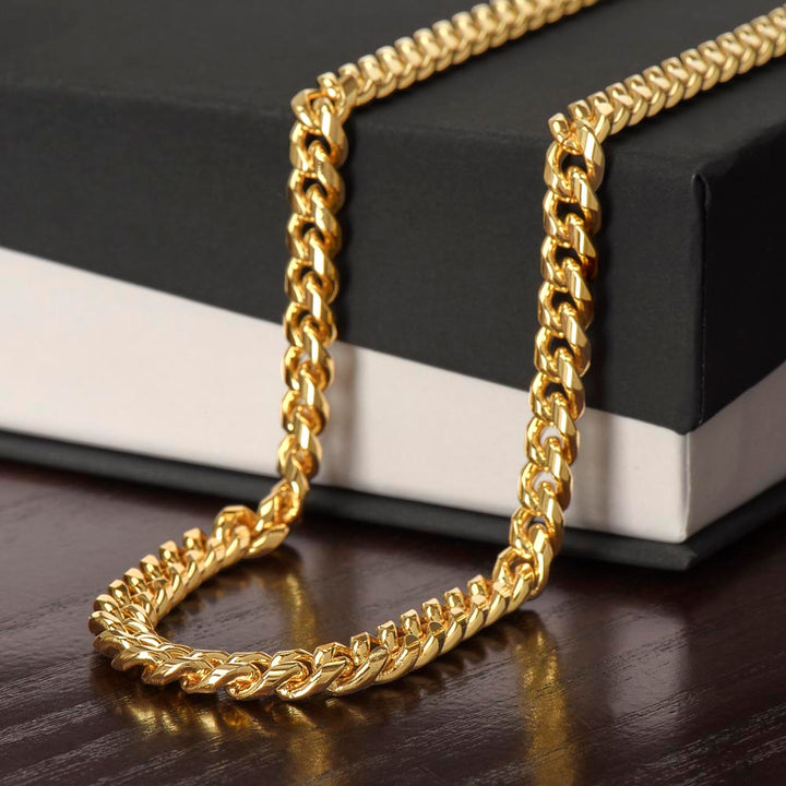Classic Cuban Link Chain (Non- Message Card) ShineOn Fulfillment